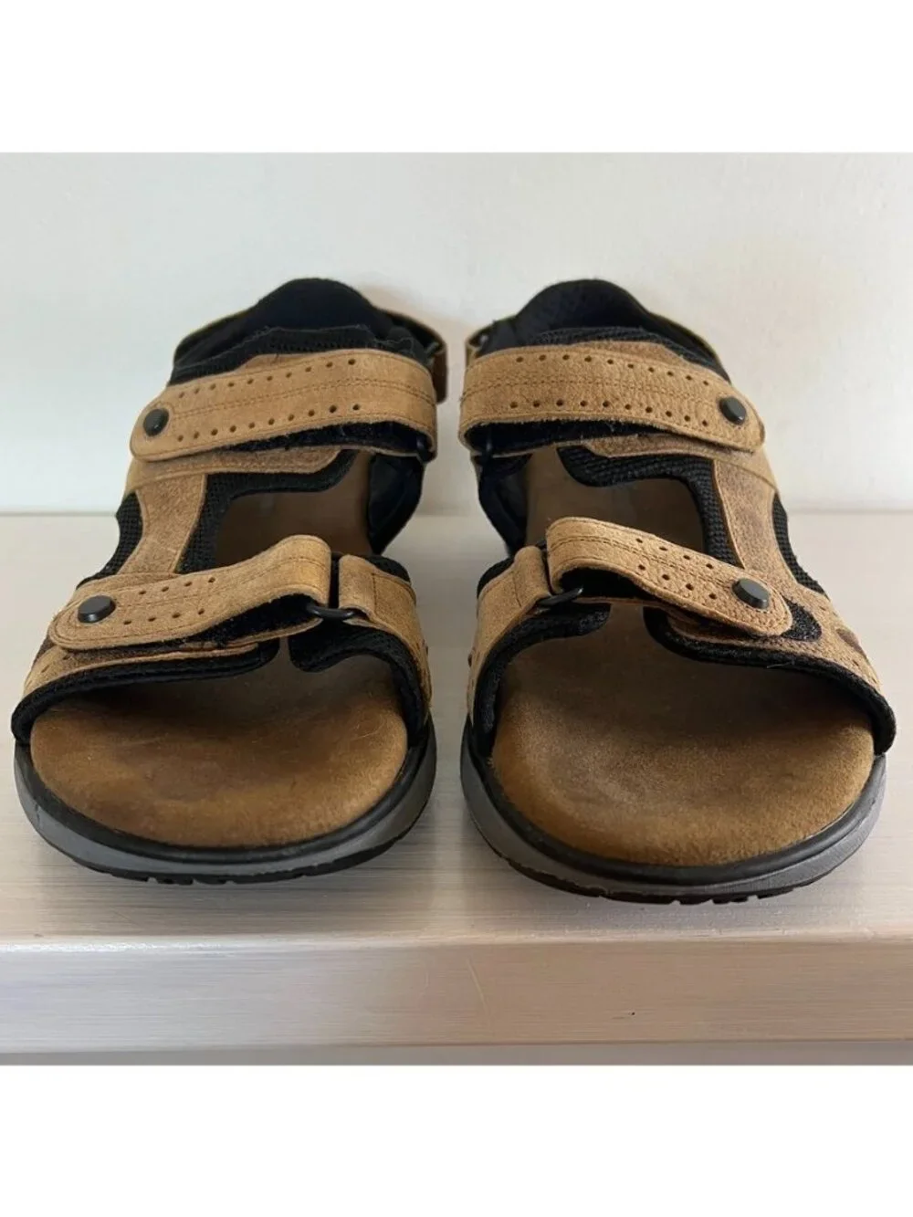 SAS Mens 9.5 Maverick Sport Sandal Comfort Outdoor Hiking Granola Made in USA - Picture 3 of 12